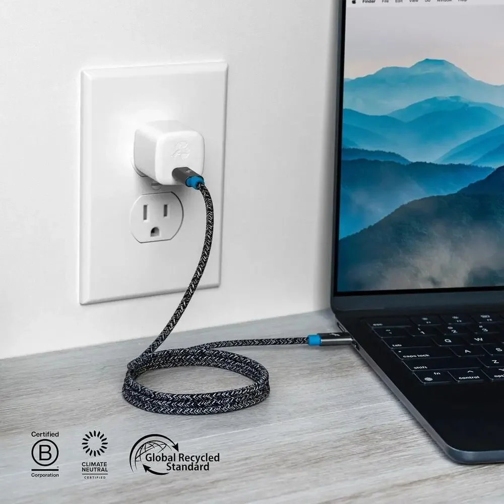 Nimble Wally SubNano 30W USB-C Wall Charger, PPS, Fast Charging Adapter, White